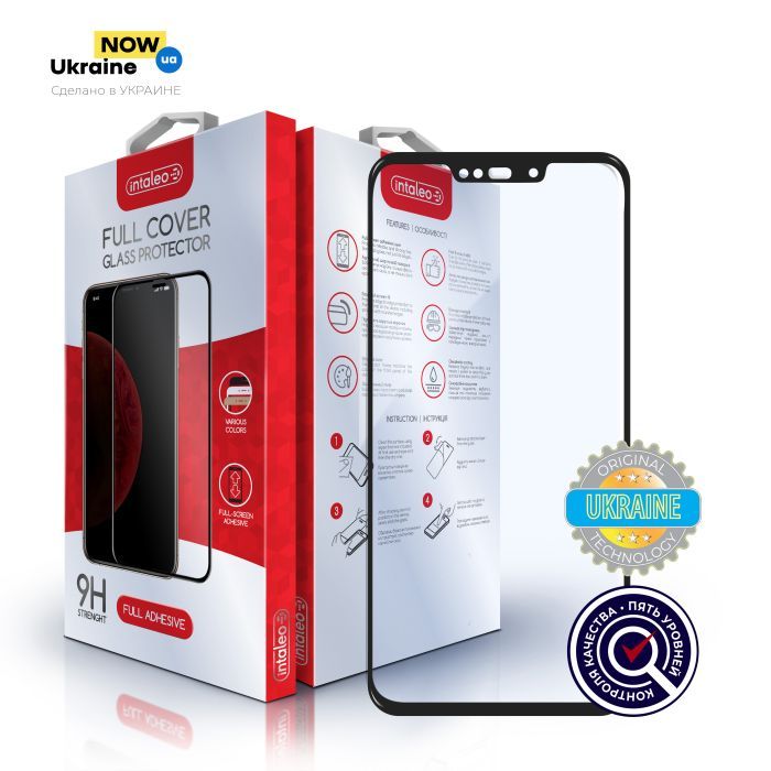 Скло захисне Intaleo Full Glue Huawei P Smart Plus 2018 (1283126497544) зображення 8