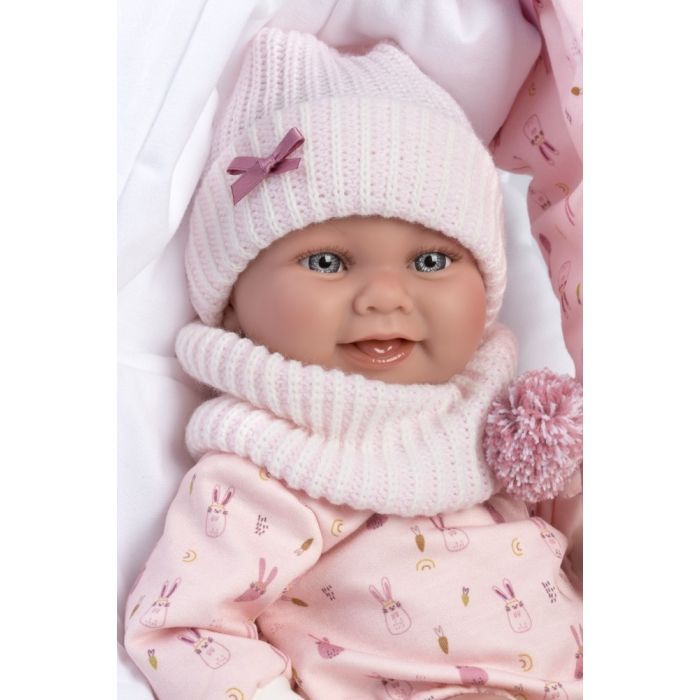 Кукла Llorens Nica Rn Porta Bebe "Magic Nature", 40 см (73802) изображение 4