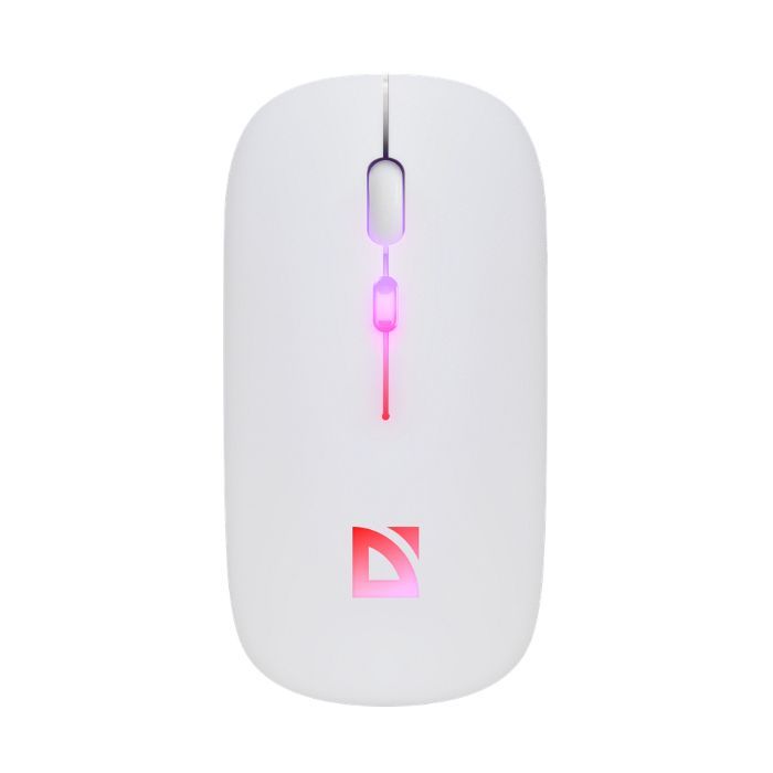 Мышка Defender Touch MM-997 Silent Wireless RGB White (52998)