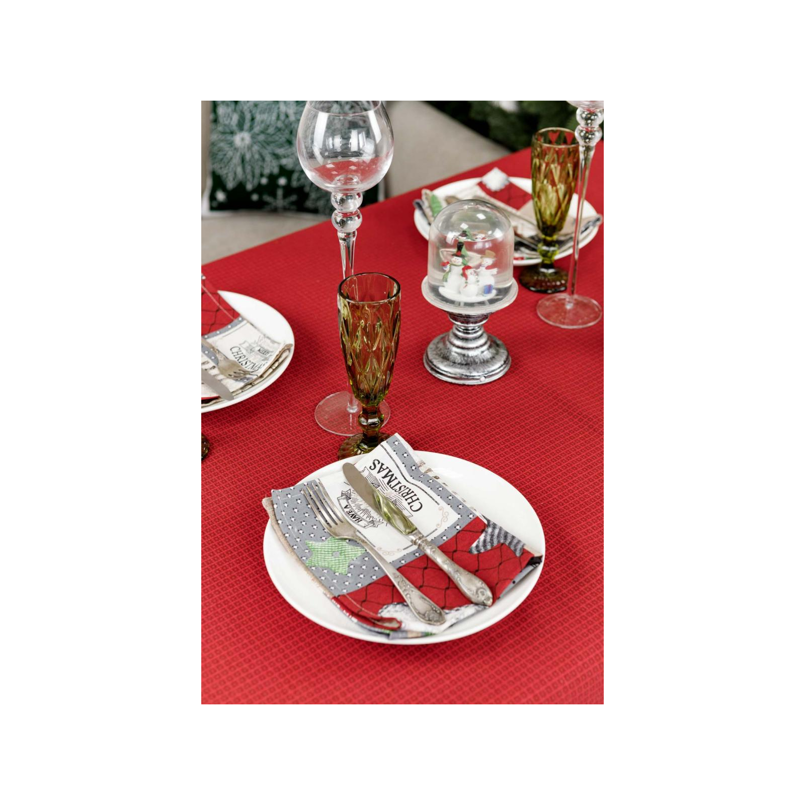Серветка на стіл Прованс Merry Christmas 35x45 см (4823093449251) зображення 2