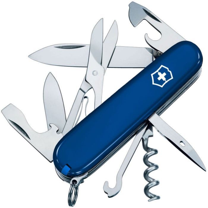 Нож Victorinox Climber Ukraine Синьо-жовтий (1.3703.2.8) изображение 3