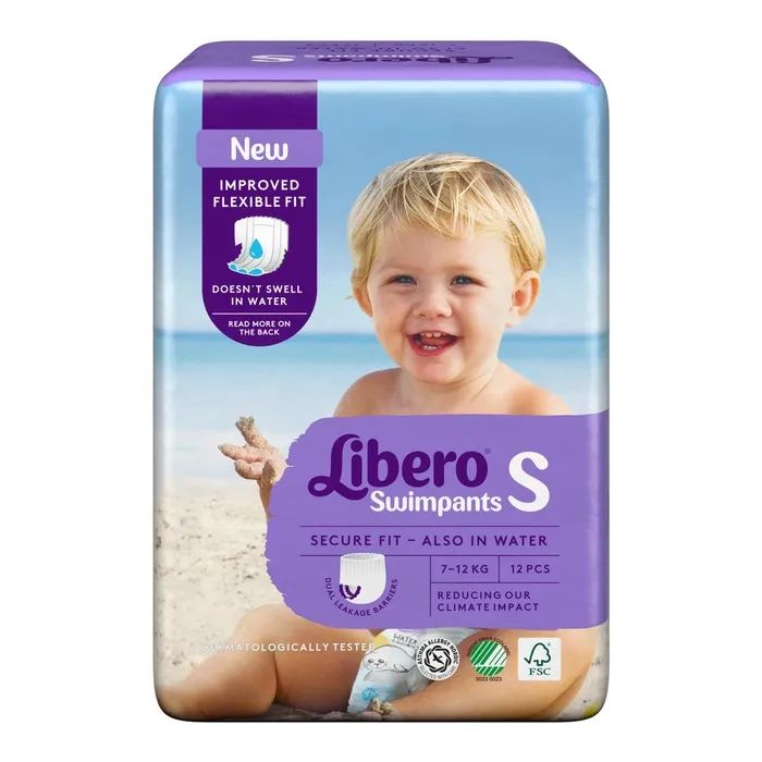 Подгузники Libero Swimpants Small 7-12 кг 12 шт (7322541981659) изображение 2