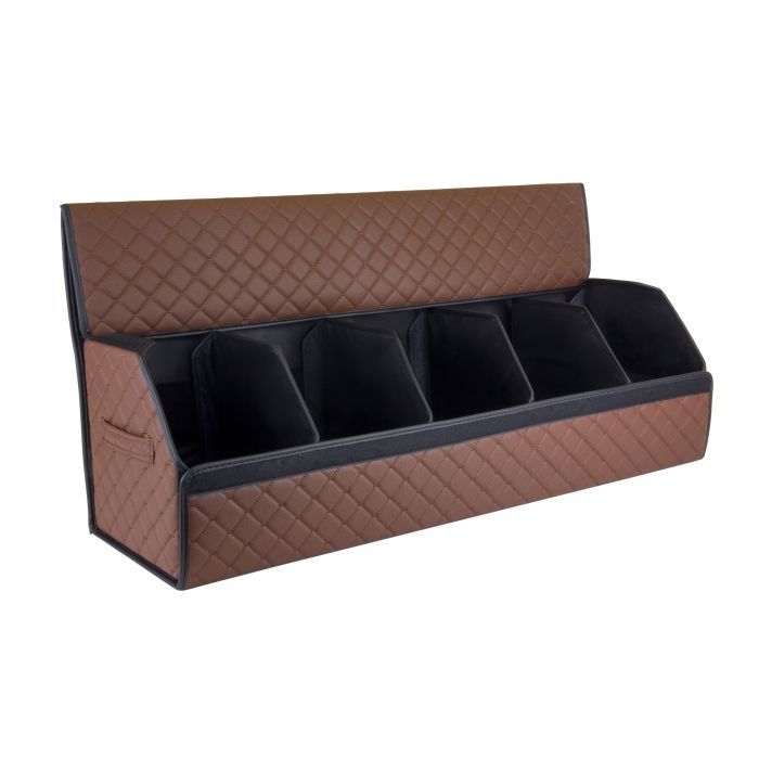 Сумка-органайзер EVAtech ECO XXL 30x30x100 см коричневая с коричневой нитью (EHECEWZZBB) изображение 3