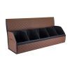 Сумка-органайзер EVAtech ECO XXL 30x30x100 см коричневая с коричневой нитью (EHECEWZZBB) изображение 3