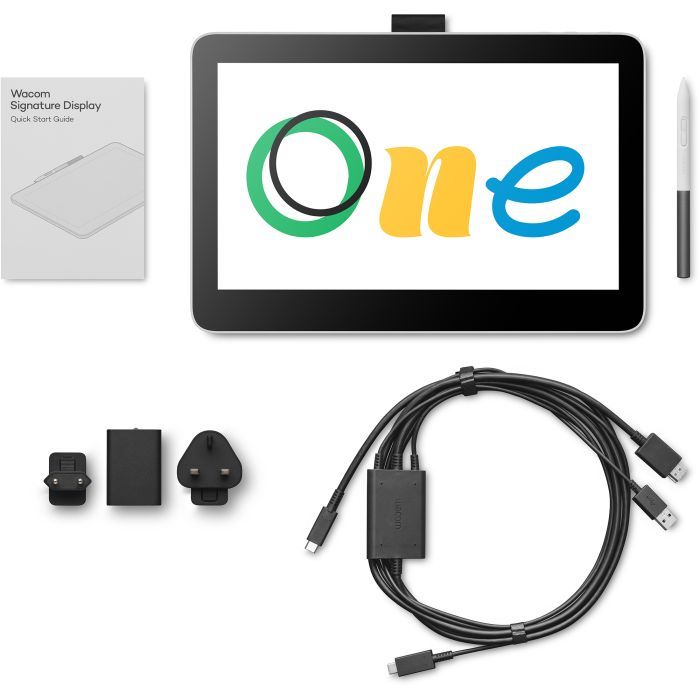Планшет-монітор Wacom One12 (DTC121W0B) зображення 11