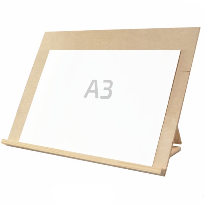 Мольберт Rosa Studio планшет настільний А3+, 50х4х36,5см, фанера (4823098532156) зображення 2