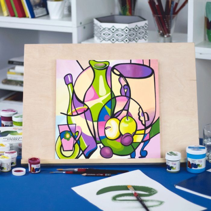 Мольберт Rosa Studio планшет настільний А3+, 50х4х36,5см, фанера (4823098532156) зображення 4