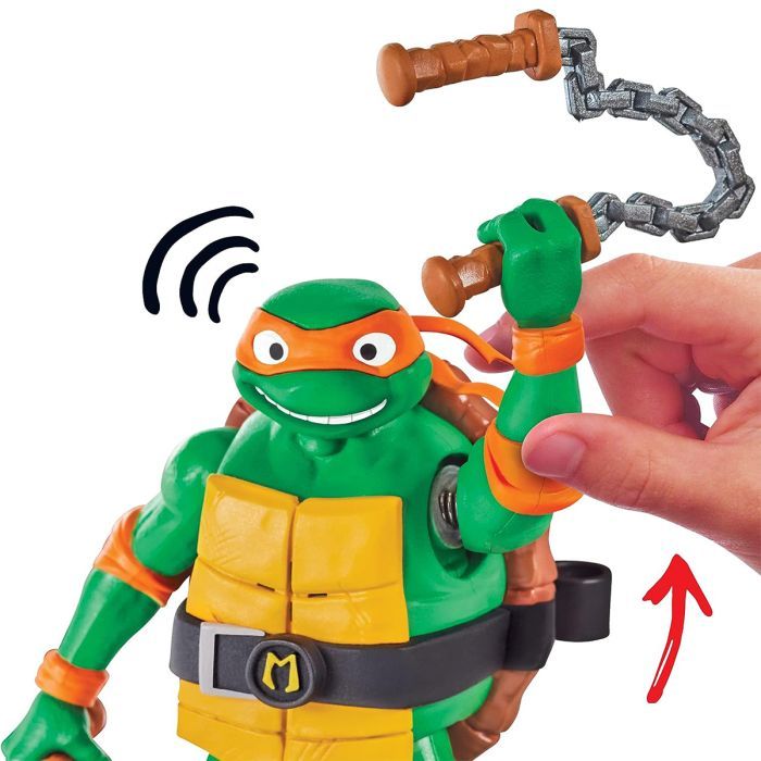 Фигурка TMNT Мovie III – Микеланджело (звук) (83353) изображение 3