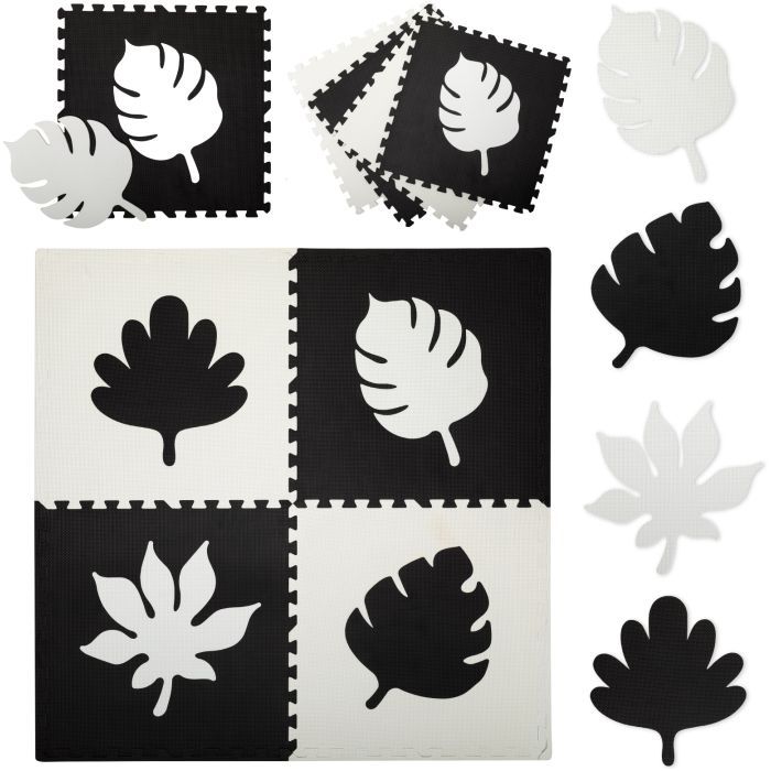 Детский коврик MoMi пазл Feli 120 х 120 cм Black (AKCE00028) изображение 2