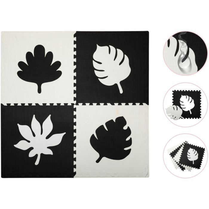 Детский коврик MoMi пазл Feli 120 х 120 cм Black (AKCE00028) изображение 3