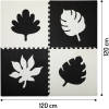 Дитячий килимок MoMi пазл Feli 120 х 120 cм Black (AKCE00028) зображення 5