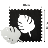 Дитячий килимок MoMi пазл Feli 120 х 120 cм Black (AKCE00028) зображення 6