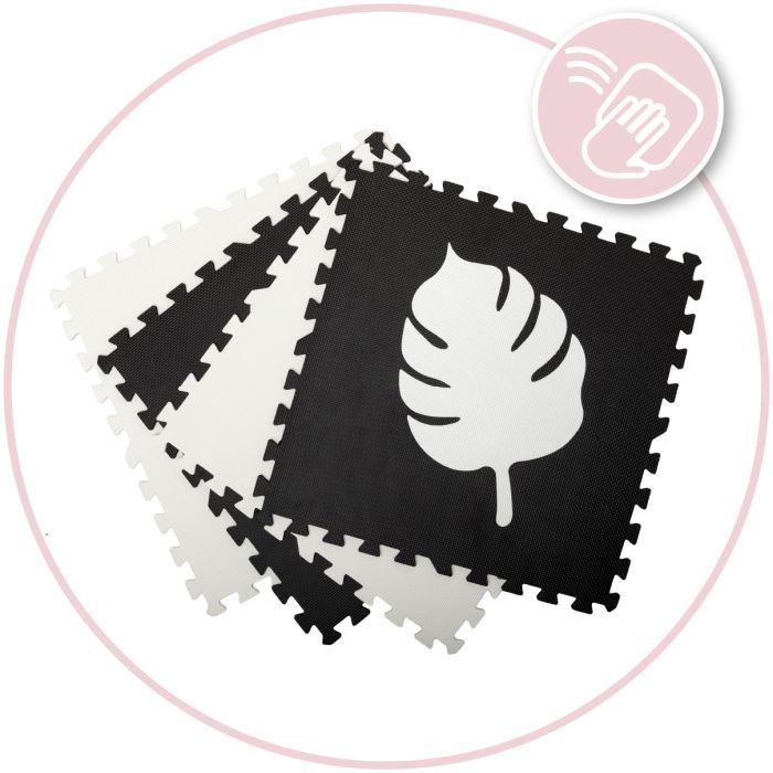 Детский коврик MoMi пазл Feli 120 х 120 cм Black (AKCE00028) изображение 8