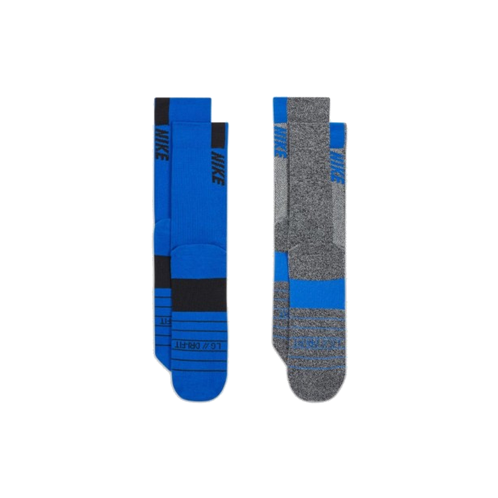 Шкарпетки Nike U NK MLTPLIER CRW 2PR - 144 SX7557-937 34-38 2 пари Синій/Сірий (196153841352) зображення 3