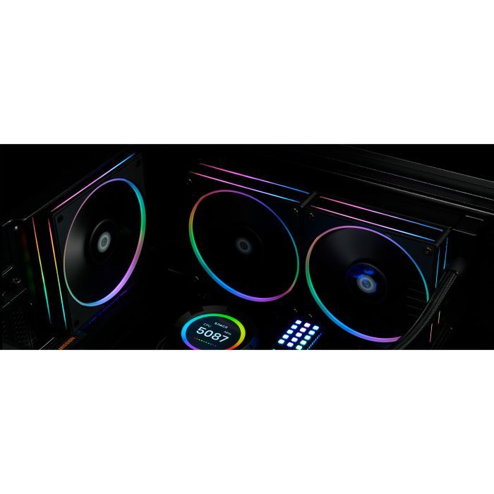 Кулер для корпуса ID-Cooling AF-127-ARGB-K TRIO изображение 12