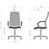 Офисное кресло Аклас Авис Серый (00127047) изображение 5