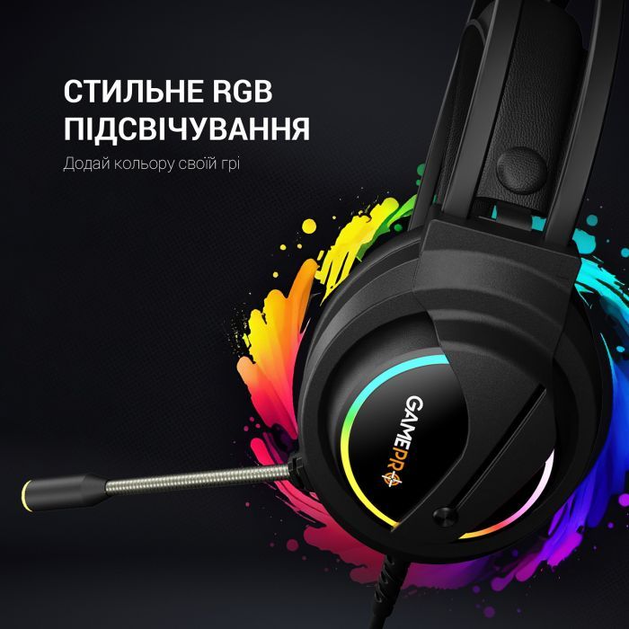 Наушники GamePro HS565 Nitro Black (HS565) изображение 10