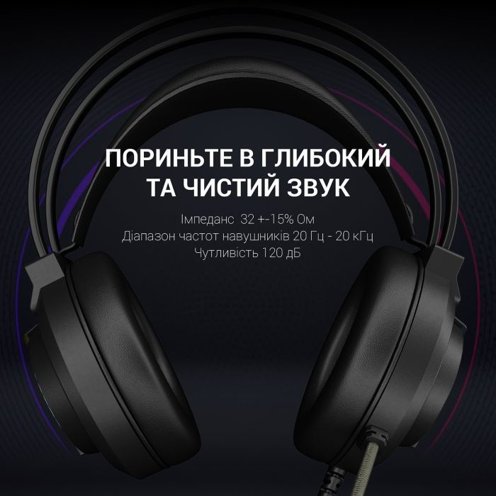 Наушники GamePro HS565 Nitro Black (HS565) изображение 6