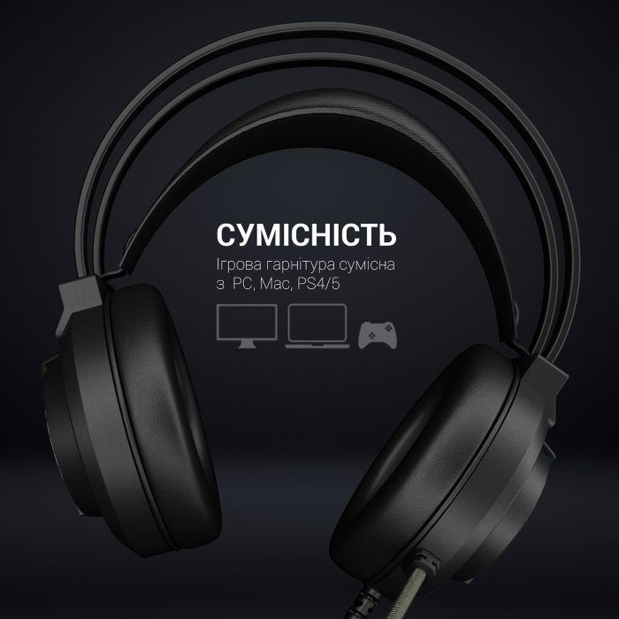 Наушники GamePro HS565 Nitro Black (HS565) изображение 9