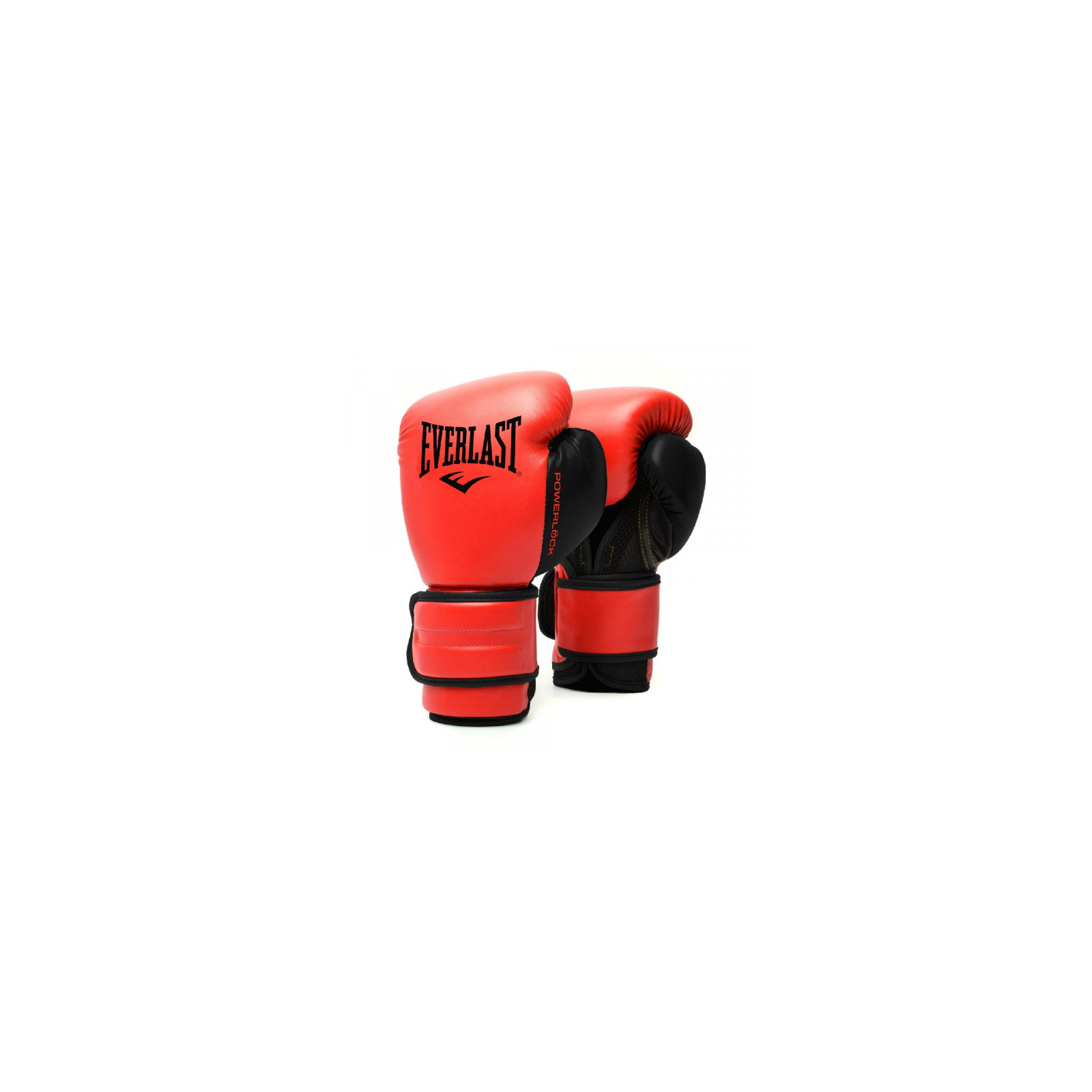 Боксерские перчатки Everlast Powerlock Boxing Gloves 870344-70-4 червоний 14 oz (009283608590)