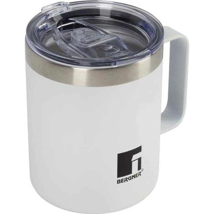 Термокружка Bergner Coffee & tea lovers 350 мл White (BG-37788-WH) зображення 2