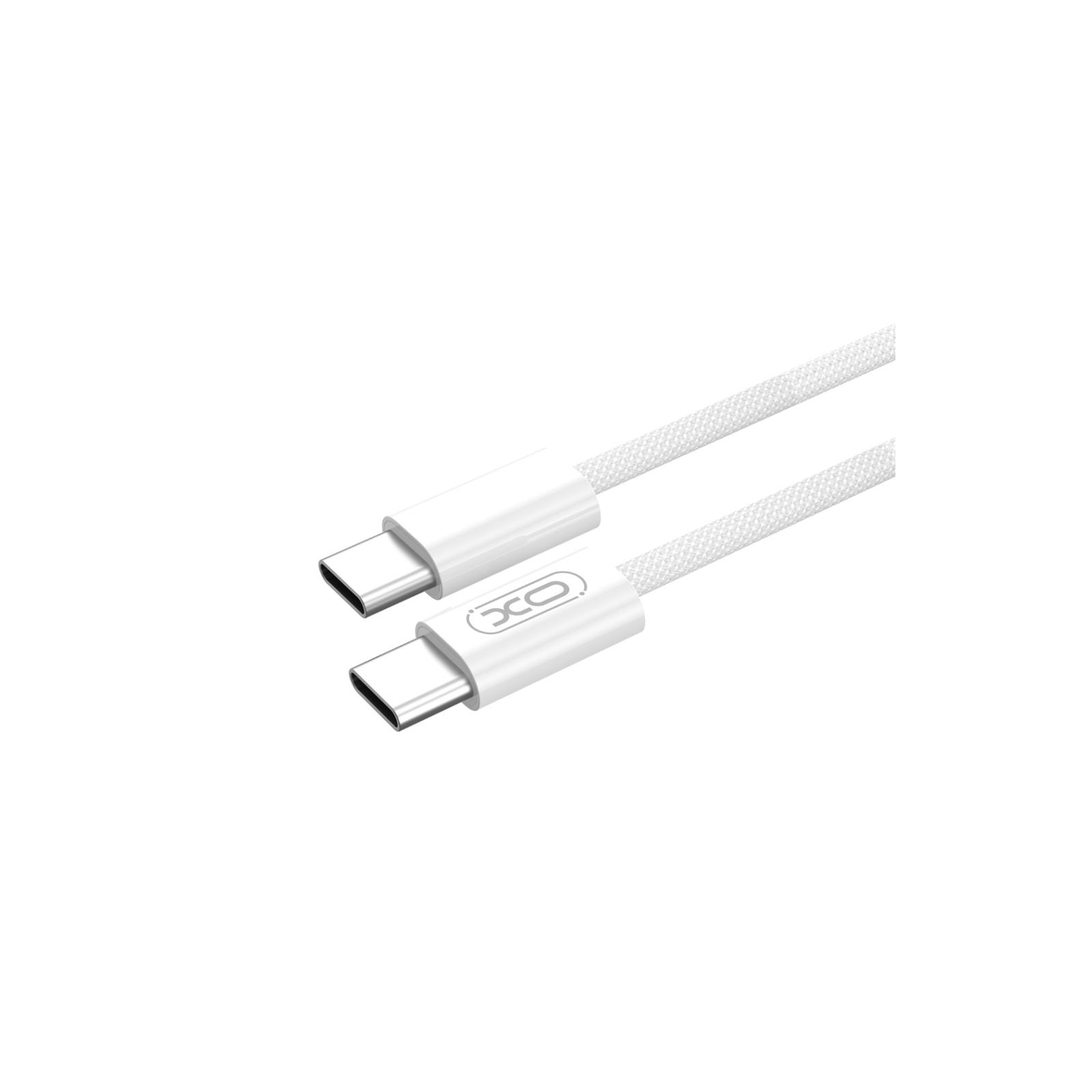 Дата кабель USB-C to USB-C NB-Q259 60W White XO (XO-NB-Q259-WH) зображення 3