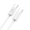 Дата кабель USB-C to USB-C NB-Q259 60W White XO (XO-NB-Q259-WH) изображение 4