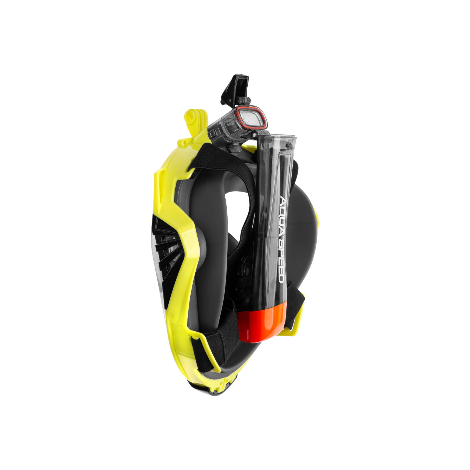 Маска для плавання Aqua Speed Drift 9936 чорний, жовтий 249-38 S/M (5908217699367) зображення 2