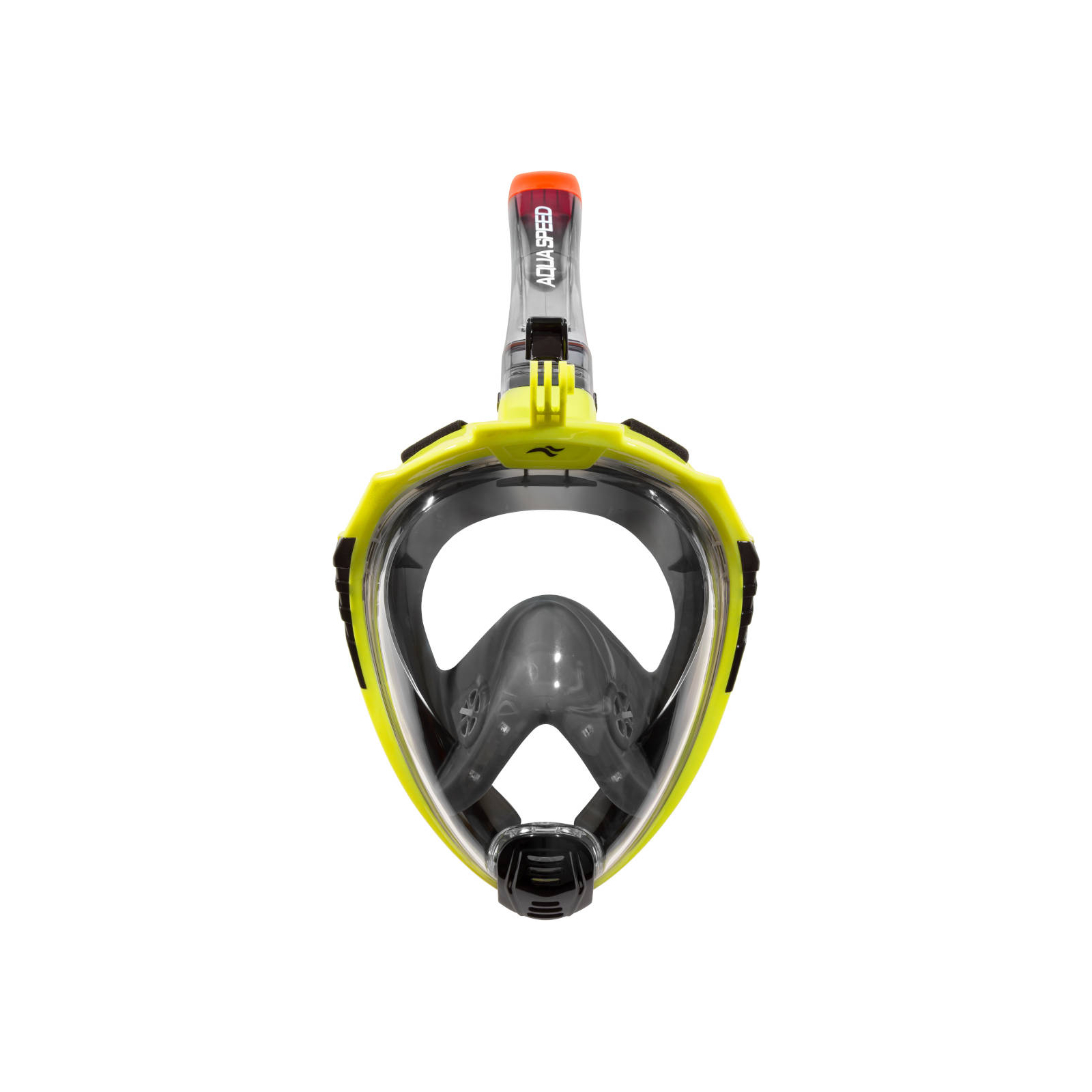 Маска для плавания Aqua Speed Drift 9936 чорний, жовтий 249-38 S/M (5908217699367) изображение 5