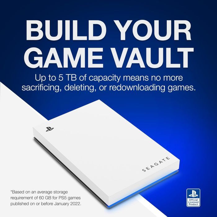 Внешний жесткий диск 2.5" 5TB Game Drive for PlayStation 5 Seagate (STLV5000200) изображение 8