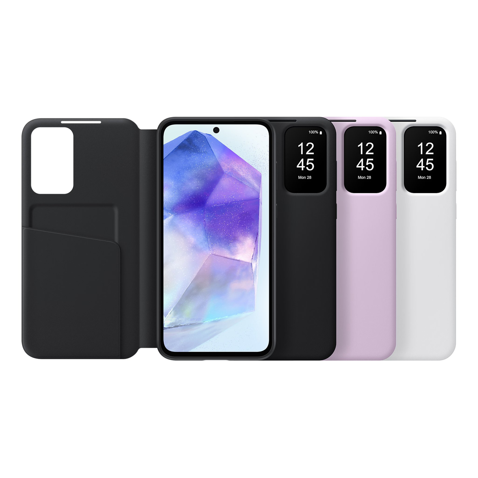 Чохол до мобільного телефона Samsung Galaxy A55 (A556) Smart View Wallet Case Violet (EF-ZA556CVEGWW) зображення 6