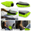 Автомобильная салфетка ColorWay Перчатка из микрофибры для мытья и полировки автомобиля, двухсторонняя (CW-2417) изображение 4