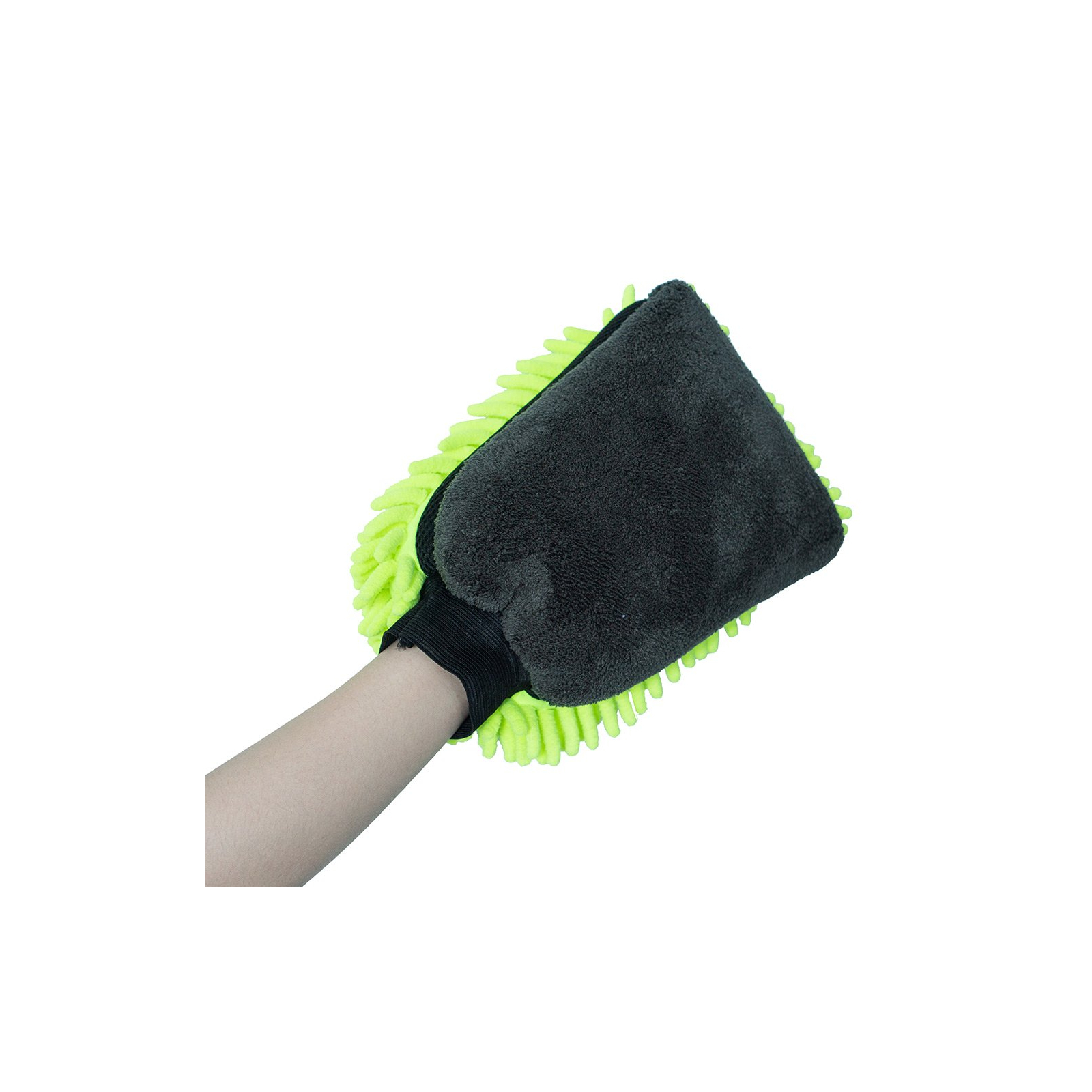 Автомобильная салфетка ColorWay Перчатка из микрофибры для мытья и полировки автомобиля, двухсторонняя (CW-2417) изображение 8