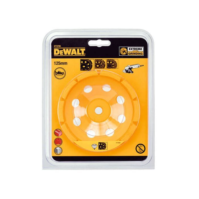 Чашка шліфувальна DeWALT алмазна універсальна 125мм х М14 (DT3795)