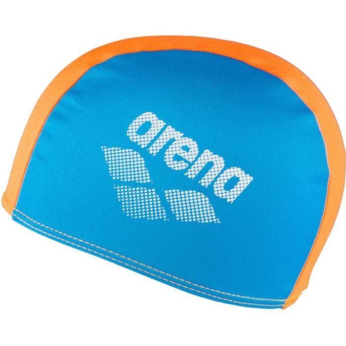 Шапка для плавания Arena Polyester II JR 002468-730 блакитний, помаранчеви (3468336218143) изображение 2