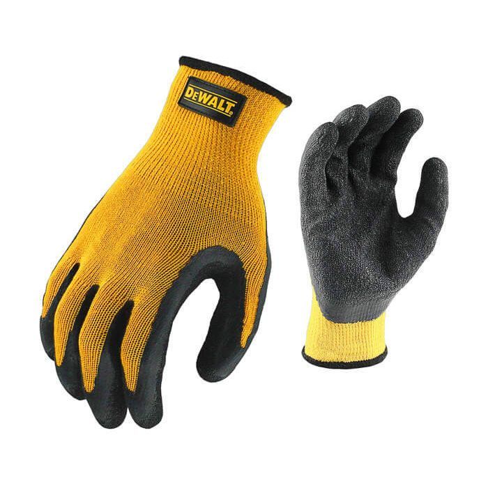 Захисні рукавиці DeWALT розм. L/9, з гумовим покриттям (DPG70L)