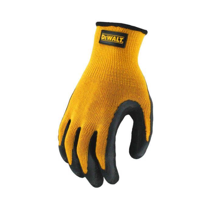 Захисні рукавиці DeWALT розм. L/9, з гумовим покриттям (DPG70L) зображення 2