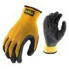 Захисні рукавиці DeWALT розм. L/9, з гумовим покриттям (DPG70L)