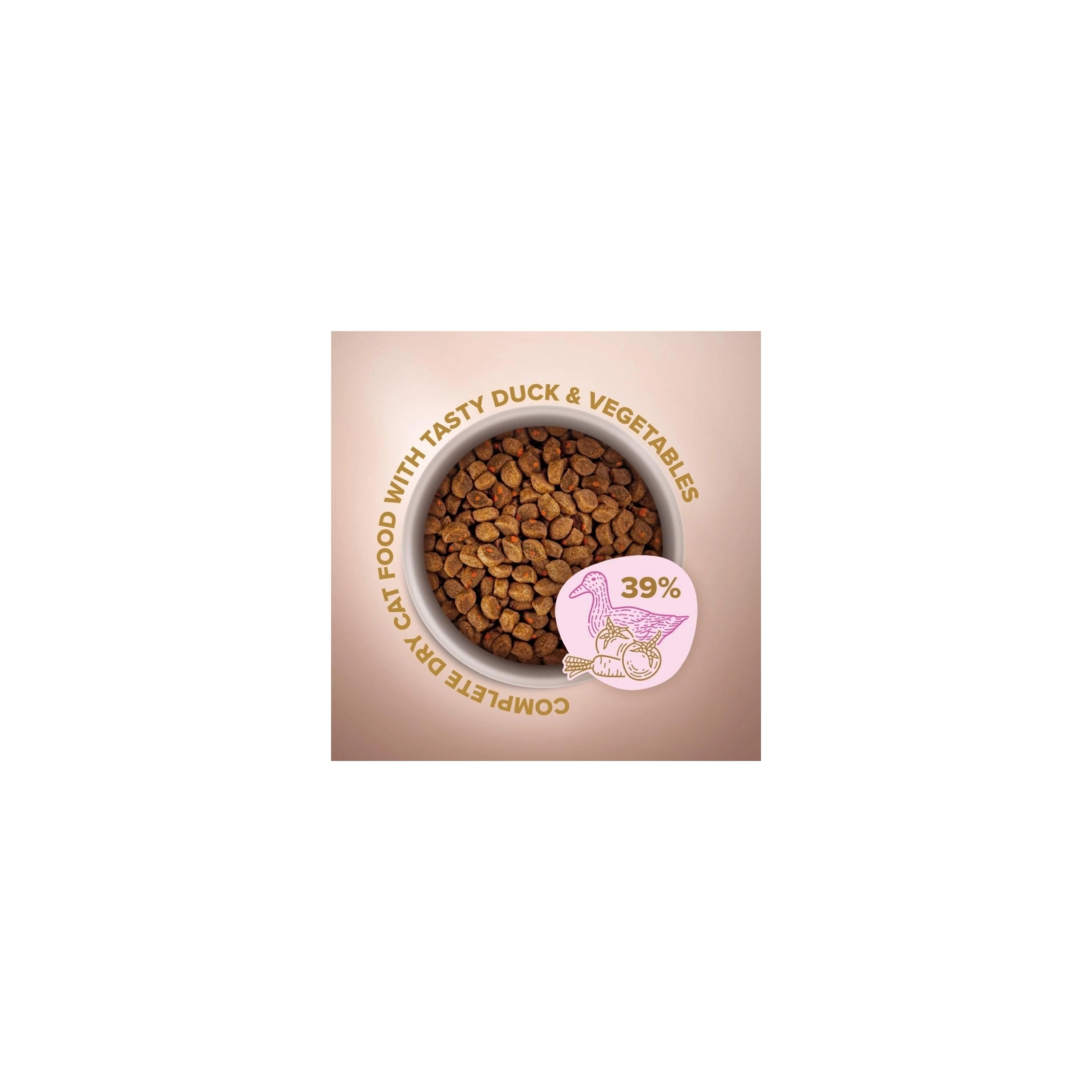 Сухой корм для кошек Club 4 Paws Selection Премиум С уткой и овощами 1.5 кг (4820215369145) изображение 3