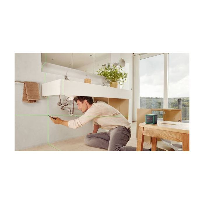 Лазерный нивелир Bosch Quigo Green до 12м, 0.6мм/м, 1.098кг (0.603.663.C04) изображение 10