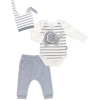 Набор детской одежды Miniworld со слоником (14862-68B-gray)