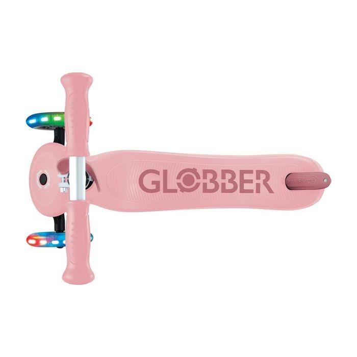 Самокат Globber Go Up Sporty Led пастельно-рожевий (452-710-4) зображення 11