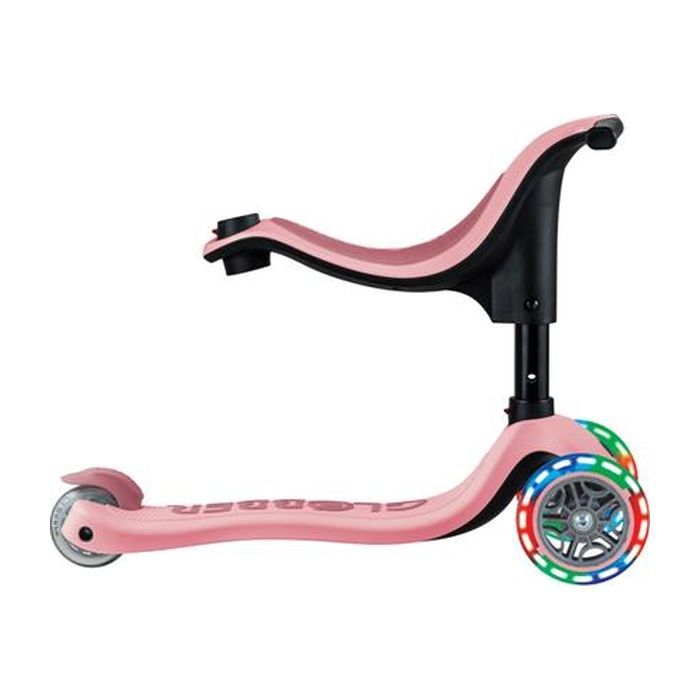 Самокат Globber Go Up Sporty Led пастельно-рожевий (452-710-4) зображення 7