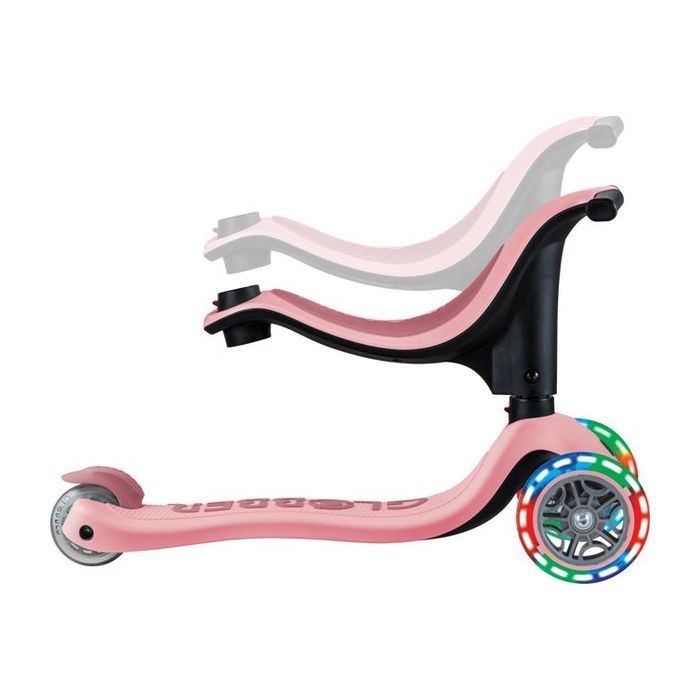 Самокат Globber Go Up Sporty Led пастельно-рожевий (452-710-4) зображення 8