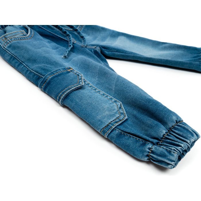 Джинсы детские Breeze на резинке (14758-98-blue) изображение 4