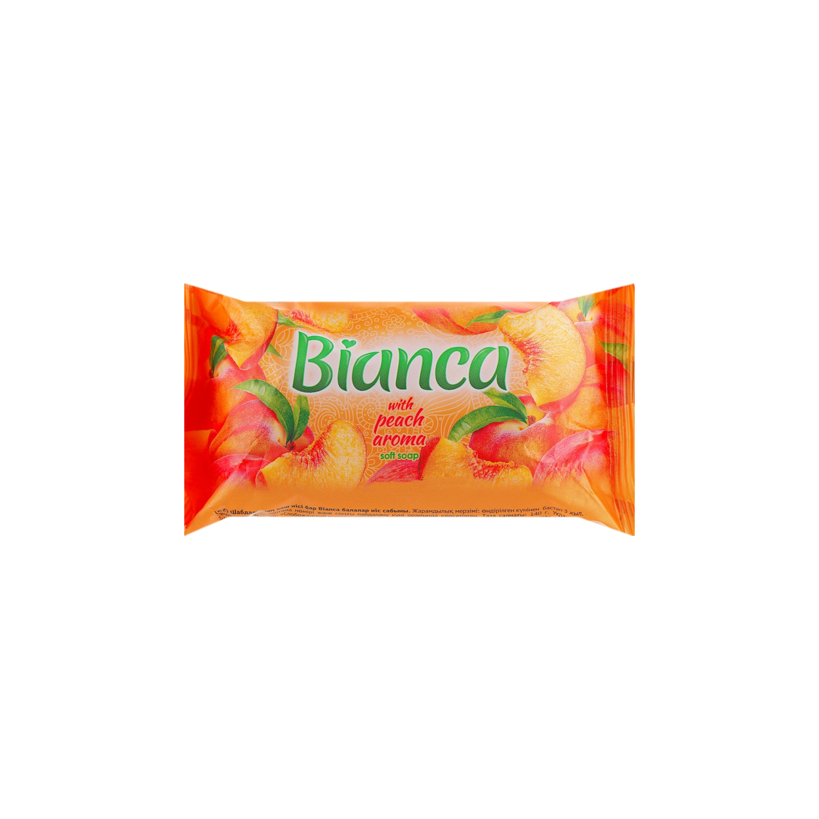 Твердое мыло Bianca С ароматом персика 140 г (4820023369672)