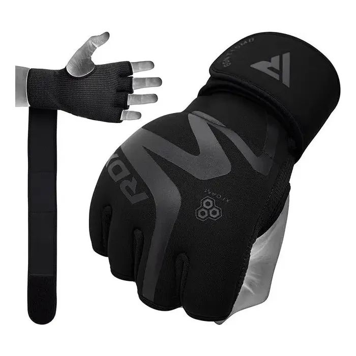 Бинти-рукавиці RDX T15 Noir Inner Matte Black L (GGN-T15MB-L) зображення 3