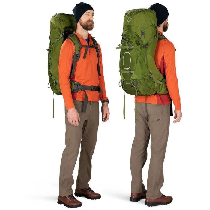 Рюкзак туристический Osprey Aether 55 black S/M (009.2410) изображение 6