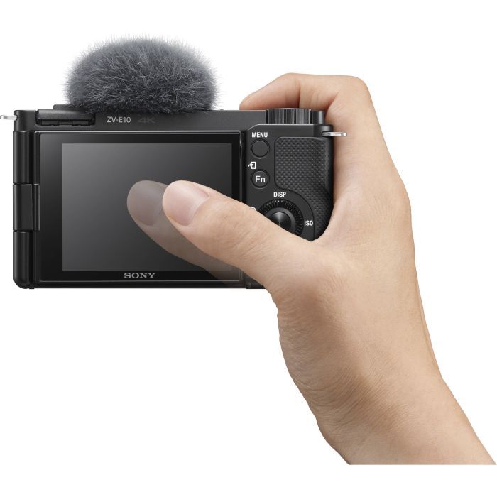 Цифровий фотоапарат Sony Alpha ZV-E10 body black (ZVE10B.CEC) зображення 11