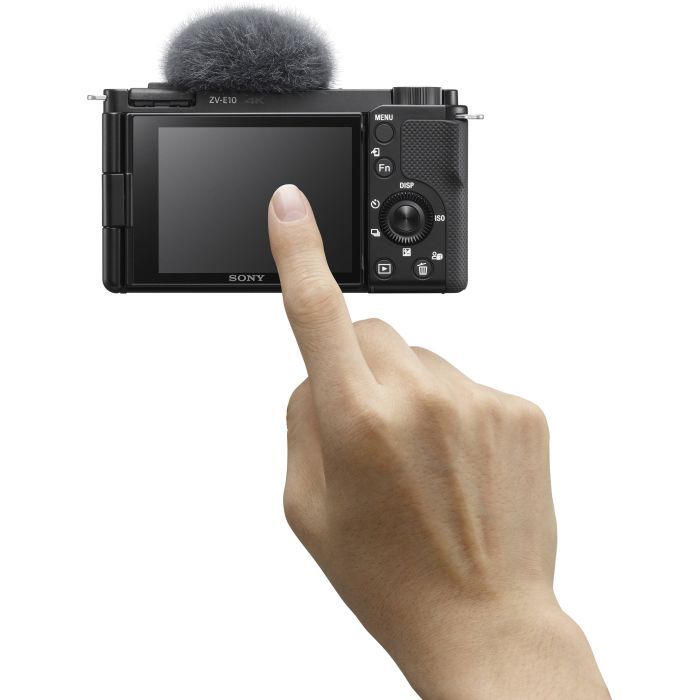 Цифровий фотоапарат Sony Alpha ZV-E10 body black (ZVE10B.CEC) зображення 12